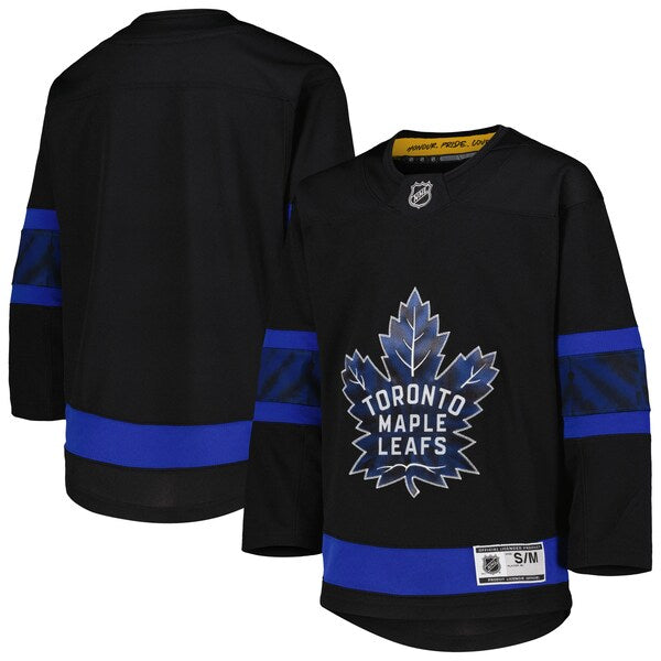Toronto Maple Leafs Youth Alternate Premier Team Jersey - Black