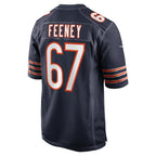 Dan Feeney Chicago Bears Nike Team Game Jersey -  Navy