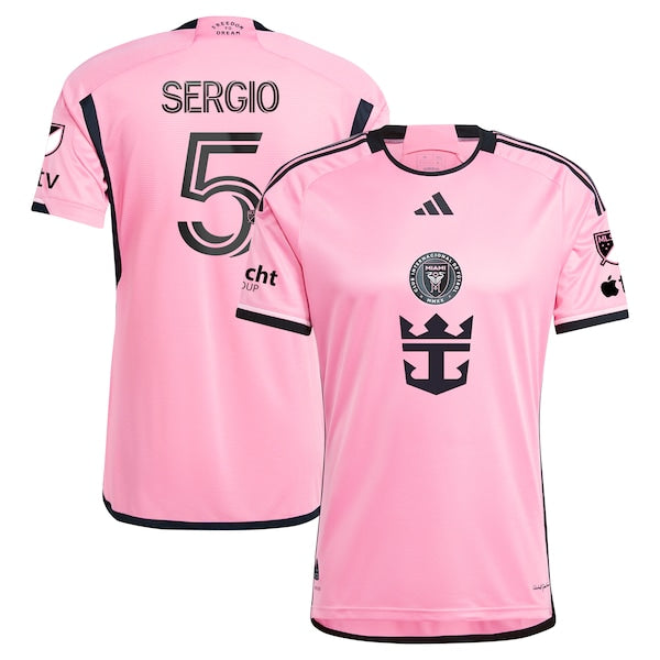 Sergio Busquets Inter Miami CF adidas 2024 2getherness Authentic Player Jersey - Pink