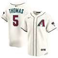 Alek Thomas Arizona Diamondbacks Nike Alternate Limited Player Jersey - Cream