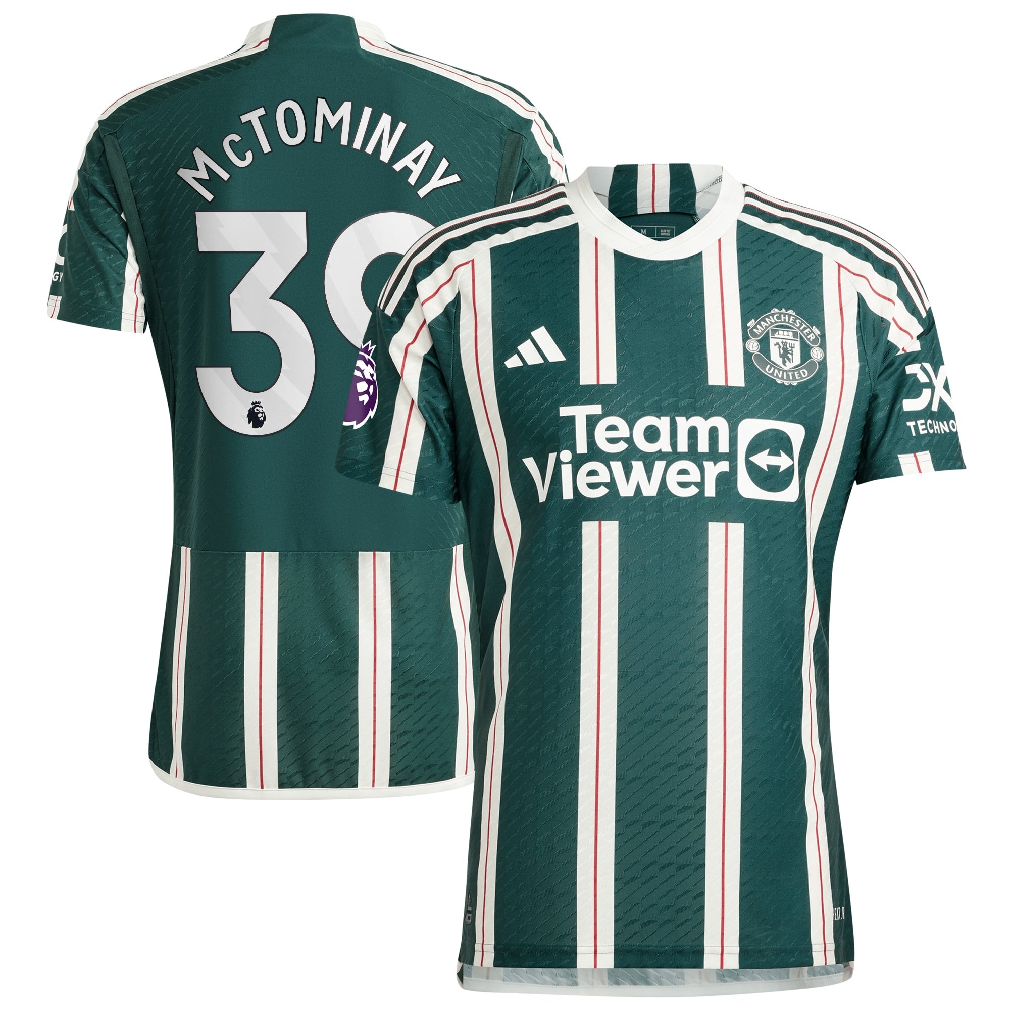 Scott McTominay Manchester United adidas 2023/24 Home Authentic Player Jersey - Red/Green