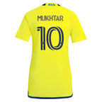 Hany Mukhtar Nashville SC adidas Women's 2024 The 615 Kit Replica Player Jersey - Yellow