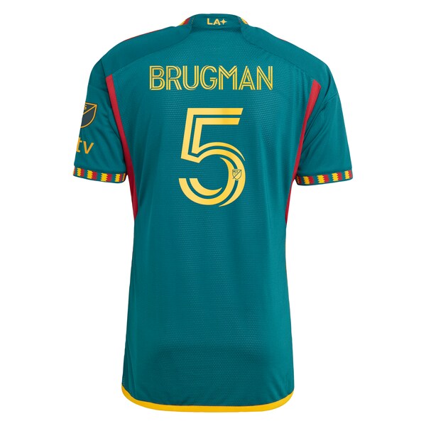 Gastón Brugman LA Galaxy adidas 2024 LA Kit Authentic Player Jersey - Green