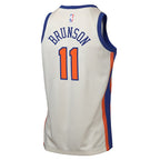Jalen Brunson New York Knicks Nike Youth 2025/26 City Edition Swingman Jersey - Cream