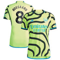 Martin Odegaard Arsenal adidas 2023/24 Away Replica Player Jersey - Yellow/Green