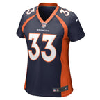 Javonte Williams Denver Broncos Nike Women's Home Game Player Jersey - Navy/Orange
