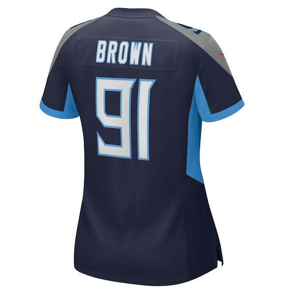 Shakel Brown Tennessee Titans Nike Women's  Game Jersey -  Navy