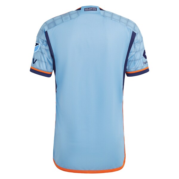 New York City FC adidas 2024 The Interboro Kit Authentic Patch Jersey - Sky Blue