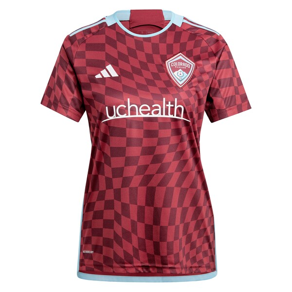 Rafael Navarro Colorado Rapids adidas Women's 2024 One Flag Kit Replica Player Jersey - Burgundy