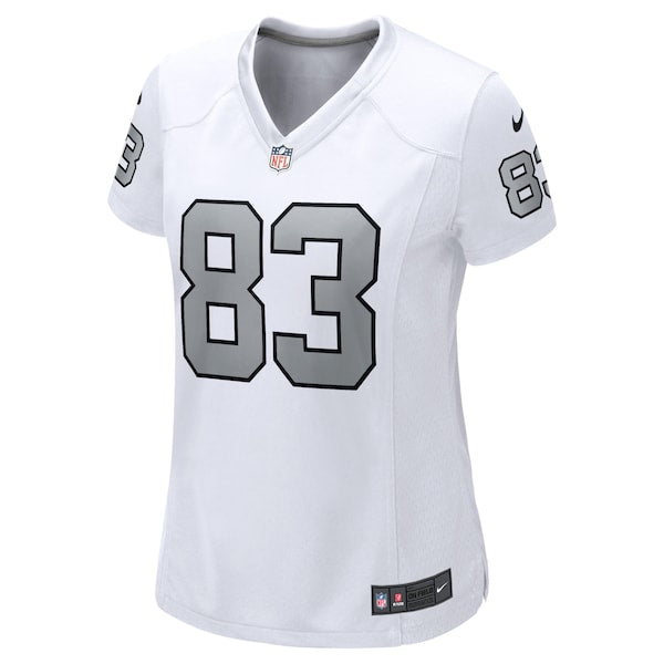 Darren Waller Las Vegas Raiders Nike Women's Player Jersey - White/Black