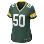 Zach Tom Green Bay Packers Nike Women's Player Game Jersey - Green