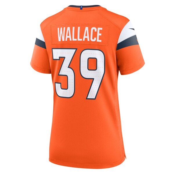 Levi Wallace Denver Broncos Nike Women's Team Game Jersey -  Orange
