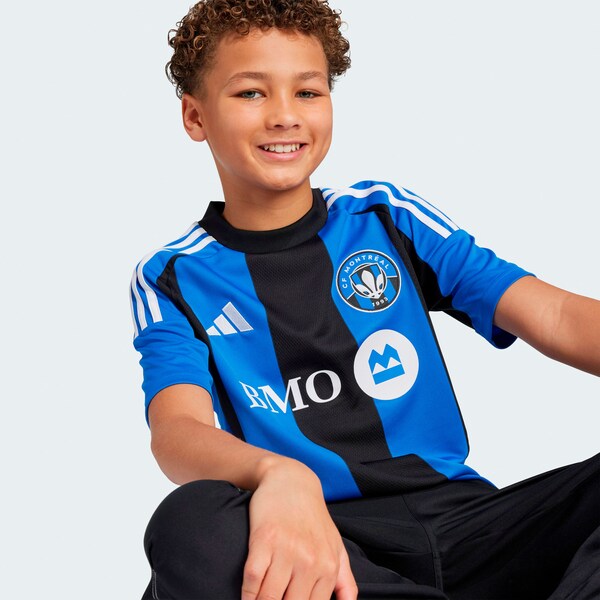 CF Montreal adidas Youth 2025 Montréal Original Replica Jersey - Blue
