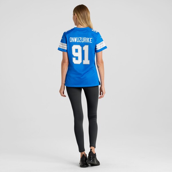 Levi Onwuzurike Detroit Lions Nike Women's Team Game Jersey -  Blue