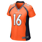 Wil Lutz Denver Broncos Nike Women's  Game Jersey -  Orange