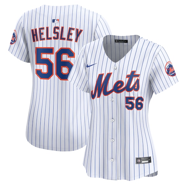 Ryan Helsley New York Mets Nike Women's Home Limited Player Jersey - White