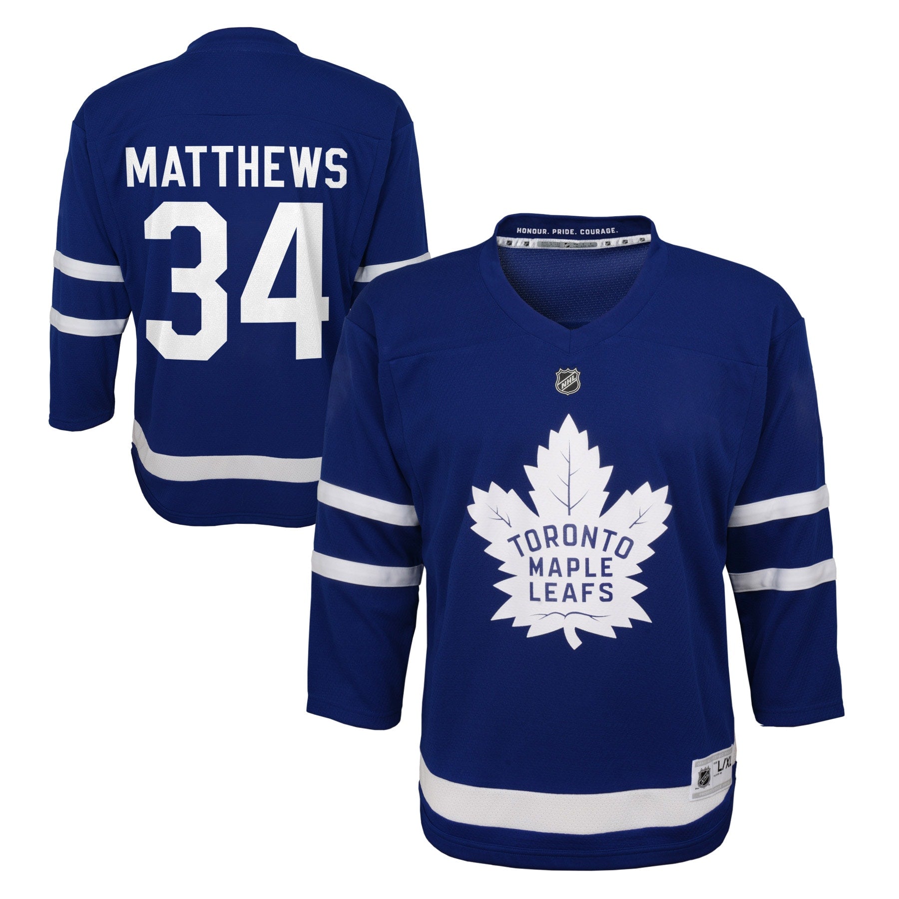 Auston Matthews Toronto Maple Leafs Preschool Alternate Replica Player Jersey - Black/Royal