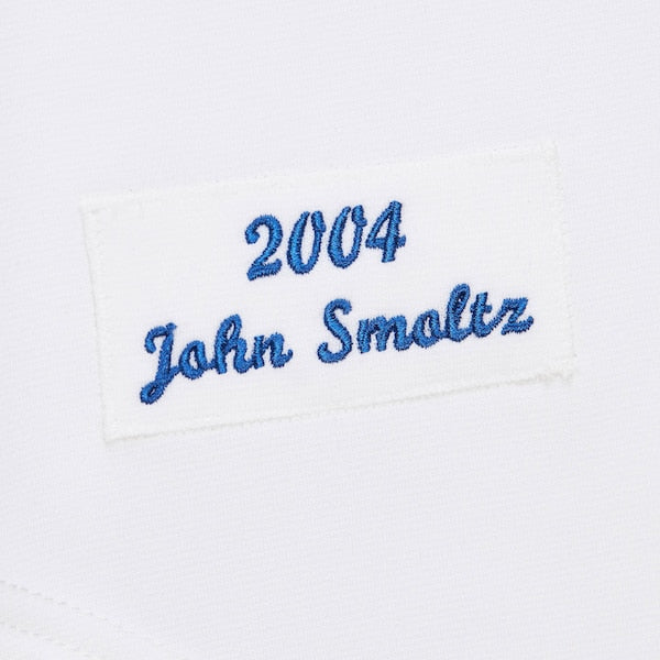 John Smoltz Atlanta Braves 2004 Cooperstown Collection Authentic Throwback Jersey - White