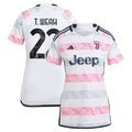 Timothy Weah Juventus adidas Women's 2023/24 Away Replica Jersey - White