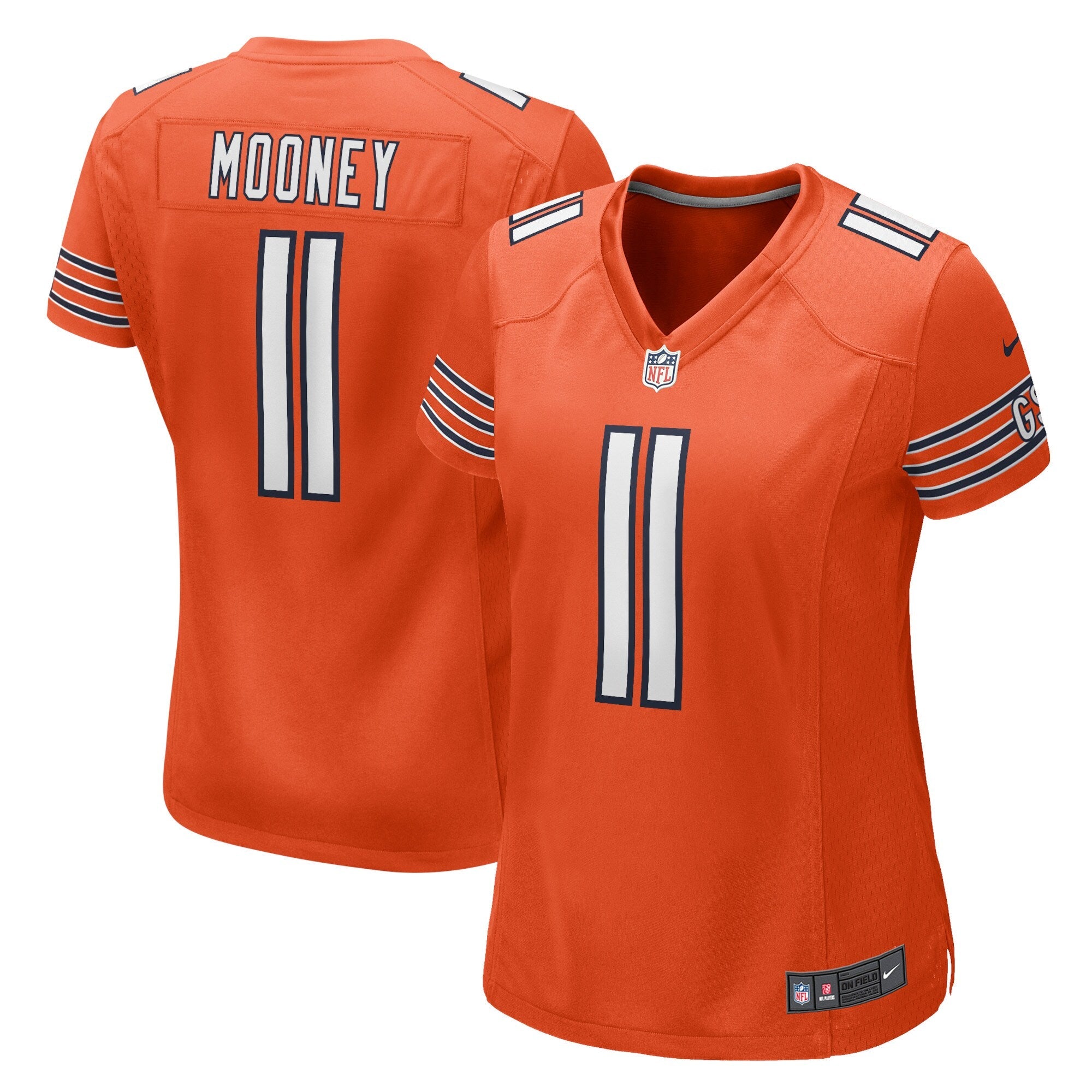 Darnell Mooney Chicago Bears Nike Women's Game Jersey - Navy/Orange