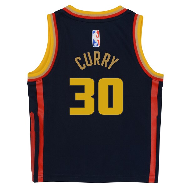 Stephen Curry Golden State Warriors Nike Toddler 2024/25 Swingman Player Jersey - City Edition - Navy