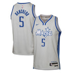 Paolo Banchero Orlando Magic Nike Youth 2025/26 City Edition Swingman Jersey - Silver