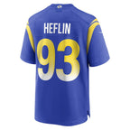 Jack Heflin Los Angeles Rams Nike Team Game Jersey -  Royal