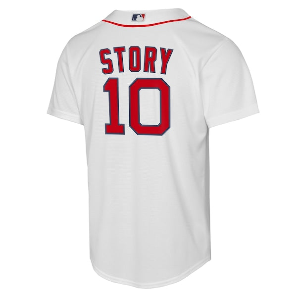 Trevor Story Boston Red Sox Nike Youth Home Replica Player Jersey - White