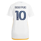 Riqui Puig LA Galaxy adidas Women's 2024 Angeleno Kit Replica Player Jersey - White/Green