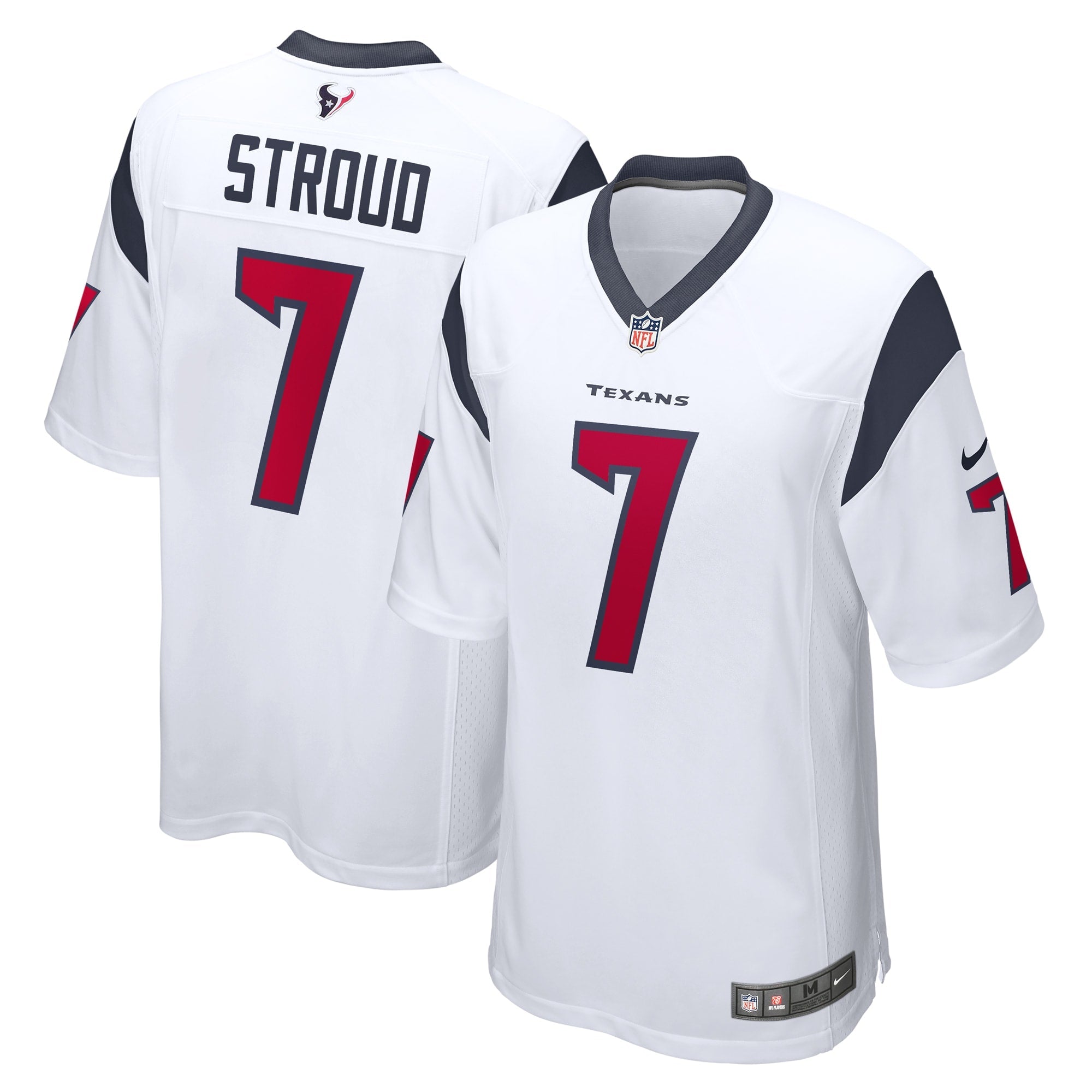 C.J. Stroud Houston Texans Nike 2023 NFL Draft First Round Pick Game Jersey - Navy/Red/White