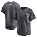 New York Mets Nike 2024 City Connect Blank Limited Jersey - Graphite