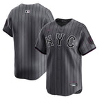 New York Mets Nike 2024 City Connect Blank Limited Jersey - Graphite