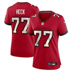 Charlie Heck Tampa Bay Buccaneers Nike Women's Team Game Jersey -  Red