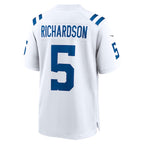 Anthony Richardson Indianapolis Colts Nike 2023 NFL Draft First Round Pick Game Jersey - White/Blue/Royal
