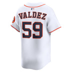 Framber Valdez Houston Astros Nike Home Limited Player Jersey - White