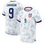 Mallory Swanson USMNT Nike Youth 2025 Home Replica Player Jersey - White