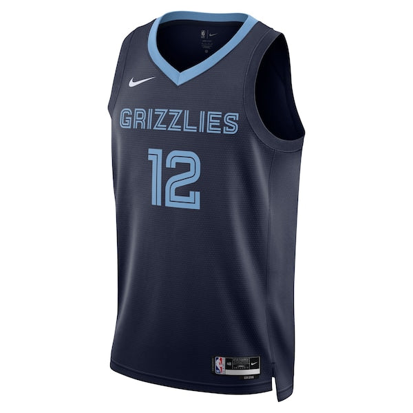 Ja Morant Memphis Grizzlies Nike Unisex Swingman Jersey - Icon Edition - Navy/White