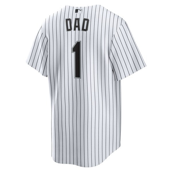Chicago White Sox Nike #1 Dad Home Replica Jersey - White