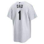 Chicago White Sox Nike #1 Dad Home Replica Jersey - White