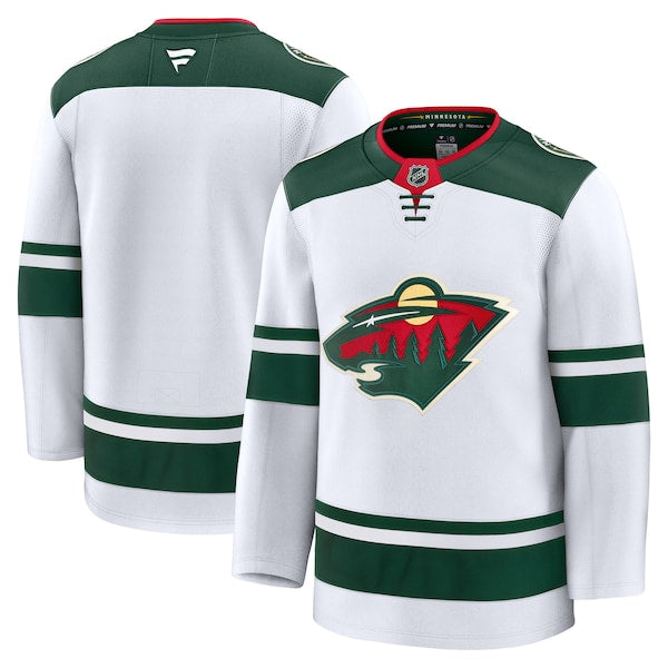 Minnesota Wild  Away Premium Jersey - White/Green