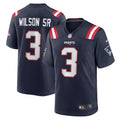 Mack Wilson New England Patriots Nike Team Game Jersey -  Navy