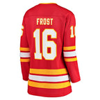 Morgan Frost Calgary Flames  Women's Home Breakaway Jersey - Red