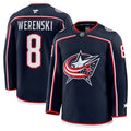 Zach Werenski Columbus Blue Jackets  Home Premium Jersey - Navy