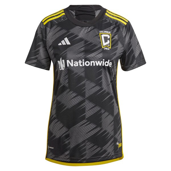 Columbus Crew adidas Women's 2024 VeloCITY Kit Replica Jersey - Black