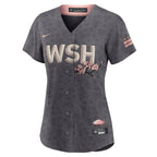 Stephen Strasburg Washington Nationals Nike Women's City Connect Replica Player Jersey - Gray
