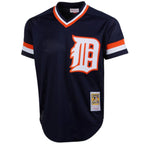 Kirk Gibson Detroit Tigers 1984 Authentic Cooperstown Collection Mesh Batting Practice Jersey - Navy