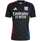 Olympique Lyonnais adidas 2024/25 Away Replica Jersey - Black