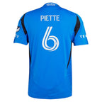 Samuel Piette CF Montreal adidas 2025 Montréal Original Authentic Player Jersey - Blue