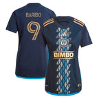 Tai Baribo Philadelphia Union adidas Women's 2024 The XV Kit Replica Player Jersey - Navy