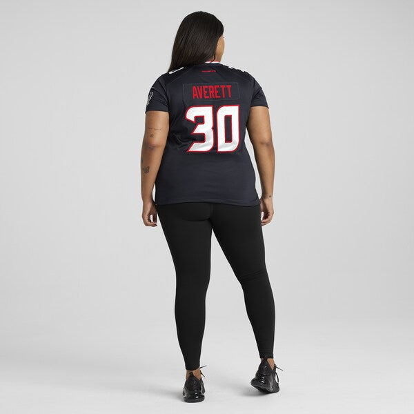 Anthony Averett Houston Texans Nike Women's Team Game Jersey -  Navy